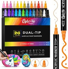 Acrylstifte farben dual gebraucht kaufen  Chemnitz
