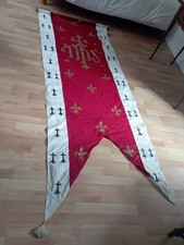 Bannière procession d'occasion Bannière procession d'occasion  Brûlon