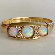 18ct gold opal for sale  BRIDGWATER