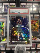 Usado, 2022 CROWN ROYALE CRISTAL ROXO 7/25 ANTHONY EDWARDS PSA 9 LOBOS 🔥 comprar usado  Enviando para Brazil