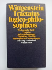 Ludwig wittgenstein tractatus gebraucht kaufen Ludwig wittgenstein tractatus gebraucht kaufen  Hamburg