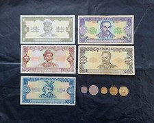 Dinero circulante de Ucrania de 1992 emisión. Billetes y monedas primera serie segunda mano  Embacar hacia Mexico