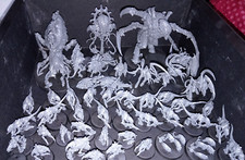 Warhammer 40K Tyranids Leviathan Half com primos extras Termagants Leapers, usado comprar usado  Enviando para Brazil