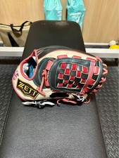 Luva ZETT prostatus 11.5 campo direito multicolorida pedido personalizado feita no Japão, usado comprar usado  Enviando para Brazil