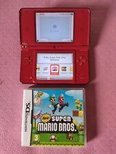 Autêntico Nintendo DSI XL MARIO EDITION + jogo e cartão de 2GB sem caneta comprar usado  Enviando para Brazil