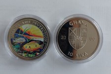Ghana sika farbmünzen gebraucht kaufen  Deutschland