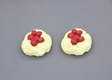 Conjunto de jantar American Girl 2 almôndegas de macarrão de espaguete para comida de boneca 18"", usado comprar usado  Enviando para Brazil