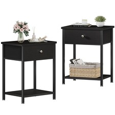 Black nightstand set for sale  USA