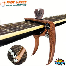 Capo de guitarra 3 em 1 com extrator de pino de palheta de guitarra liga de zinco braçadeira de guitarra universal comprar usado  Enviando para Brazil
