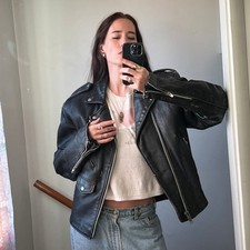 Vintage worn leather for sale  Seattle