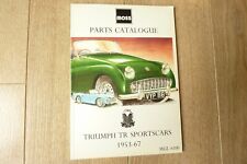 Moss parts catalogue for sale  TOTLAND BAY