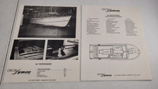 Folheto de vendas vintage 1989 CBC Lyman Boats 26' Weekender equipamento padrão comprar usado  Enviando para Brazil