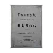 Méhul joseph opéra d'occasion  Blois