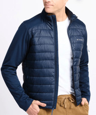 Jaqueta masculina nova sem etiquetas Columbia Tech pó leve híbrida soft shell, $145 comprar usado  Enviando para Brazil