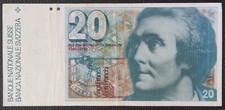 Switzerland billet francs d'occasion  Fontainebleau