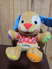 Camisa de Pelúcia Fisher Price Laugh Learn Puppy VINTAGE 2003 Falando Cachorro Ensino Vermelha comprar usado  Enviando para Brazil