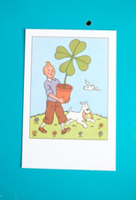 Carte postale tintin d'occasion  Saint-Bonnet-de-Joux