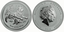 Australien silbermünze 2oz gebraucht kaufen  Spenge