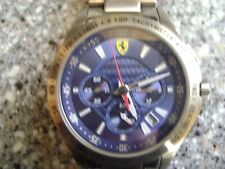 Scuderia Ferrari Cronógrafo Fibra De Carbono Azul Pulseira De Relógio pesado, 44mm comprar usado  Enviando para Brazil