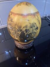 Decoupage ostrich egg for sale  LUDLOW