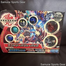 BAKUGAN Battle Brawlers pacote econômico de entrada usado com caixa jogo de cartas e bonecos BBT-04, usado comprar usado  Enviando para Brazil