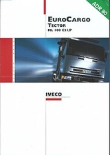 Folheto de caminhão - Iveco - ML 100 E21/P Euro Cargo Tector 2002 (Austrália) (T1993) comprar usado  Enviando para Brazil