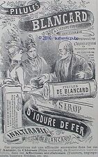 Publicite pilules blancard d'occasion  Cires-lès-Mello