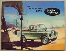 LAND ROVER SERIE II LARGO 4x4 folleto de ventas c1958 #553 segunda mano  Embacar hacia Mexico