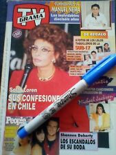 Revista vintage Sophia Loren TV Grama 1993 comprar usado  Enviando para Brazil