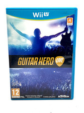 Używany, Guitar Hero Live Nintendo Wii U PAL TESTOWANY W JĘZYKU ANGIELSKIM I AUTENTYCZNY Kompletny na sprzedaż  PL