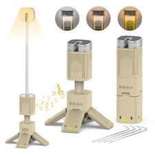 Lanterna de acampamento, 14000mAh luzes telescópicas recarregáveis de acampamento Z1 - cáqui comprar usado  Enviando para Brazil