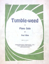 Tumbleweed sheet music for sale  Thatcher