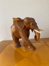 Elefant holz geschnitzt gebraucht kaufen  Frankfurt am Main