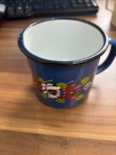 Vintage enamel cup for sale  COLCHESTER