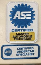 Patches ASE Master Automotive Technician Undercar Specialist novos!, usado comprar usado  Enviando para Brazil
