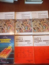 Lotto libri elettrotecnica usato  Livorno