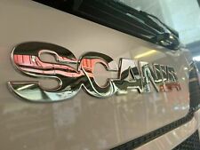Quadro crachá grade cromada caminhão série Scania AÇO INOXIDÁVEL da... comprar usado  Enviando para Brazil