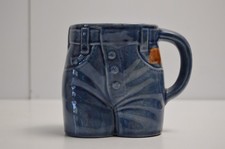 Caneca de café jeans azul vintage moda cerâmica xícara calça plantador comprar usado  Enviando para Brazil