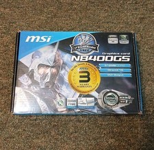 Placa de Vídeo NVIDIA GeForce N8400GS 512MB DDR2 PCI-E x16 N.O.S CAIXA ABERTA  comprar usado  Enviando para Brazil