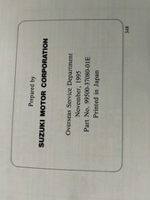 Manuale officina suzuki usato Manuale officina suzuki usato  Ormea
