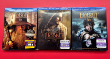 Usado, The Hobbit Trilogy - 3D Blu Ray with Lenticular Slip Covers comprar usado Usado, The Hobbit Trilogy - 3D Blu Ray with Lenticular Slip Covers comprar usado  Enviando para Brazil