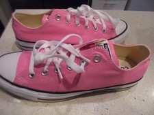 Sapatos femininos Converse All Star Chuck Taylor de lona rosa tamanho 9,5 novos! comprar usado  Enviando para Brazil