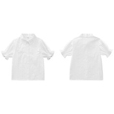 Blusa infantil menina babado verão crop top diário camiseta de saída comprar usado  Enviando para Brazil