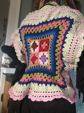 Handmade crochet vest for sale  Swanton