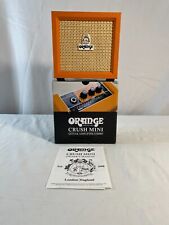 Combo amplificador de guitarra Orange Crush Mini 3 Watts RMS com manual comprar usado  Enviando para Brazil