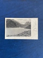 Cartolina courmayeur lago usato  Fano