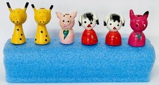 Vintage wooden animal for sale  SPALDING