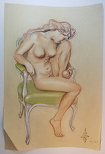 Fauteuil dessin original d'occasion  Paris IX
