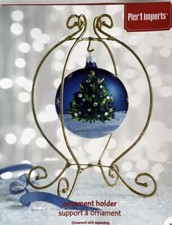 pair metal ornament stands for sale  Plainfield
