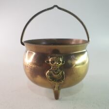 Vintage brass cauldron for sale  LINCOLN